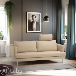 INTERTIME Einzelsofa I-Liv Rancho ivory L0780A Clearance