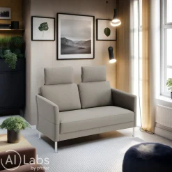 INTERTIME Einzelsofa I-Nimbus Carla greige U1203C