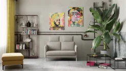 INTERTIME Einzelsofa I-Nimbus Carla greige U1203C