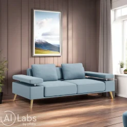 Hom'In Einzelsofa Jess Kat. 5, GBA 6 pigeon blue Discount