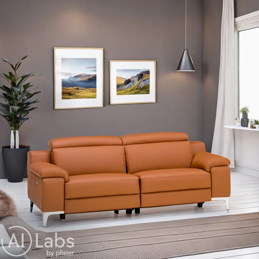 Calia Italia Einzelsofa Lipari braun Discount