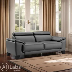 Johann Jakob Einzelsofa Lynn 2.0 Kat. H, Torero Nero