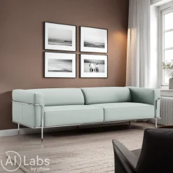 Johann Jakob Einzelsofa Mandia Arizona platin Sale