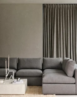 Ethnicraft Einzelsofa Mellow granitgrau Discount