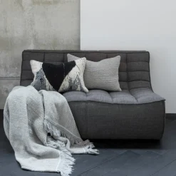 Ethnicraft Einzelsofa N701 dunkelgrau Hot