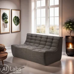 Ethnicraft Einzelsofa N701 dunkelgrau Hot