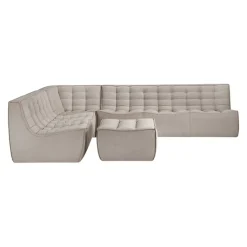 Ethnicraft Einzelsofa N701 beige Outlet