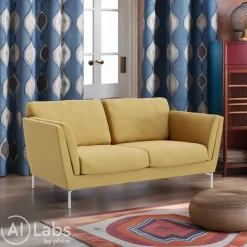 Johann Jakob Einzelsofa Nova Atropa mustard 04 Clearance