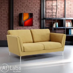 Johann Jakob Einzelsofa Nova Atropa mustard 04 Clearance