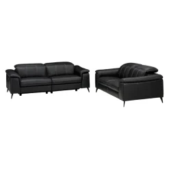 Calia Italia Einzelsofa Panarea Kat. 15, Suave 1500 nero Best