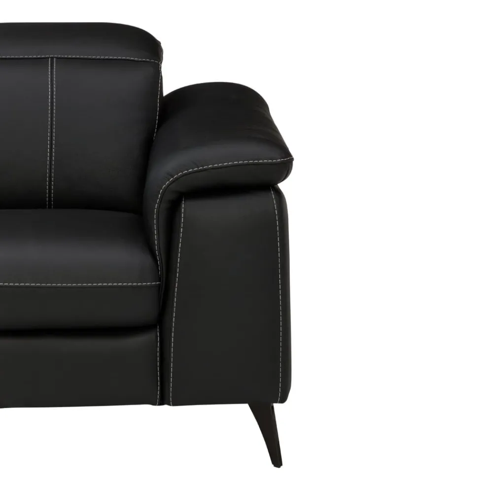 Calia Italia Einzelsofa Panarea Kat. 15, Suave 1500 nero Best