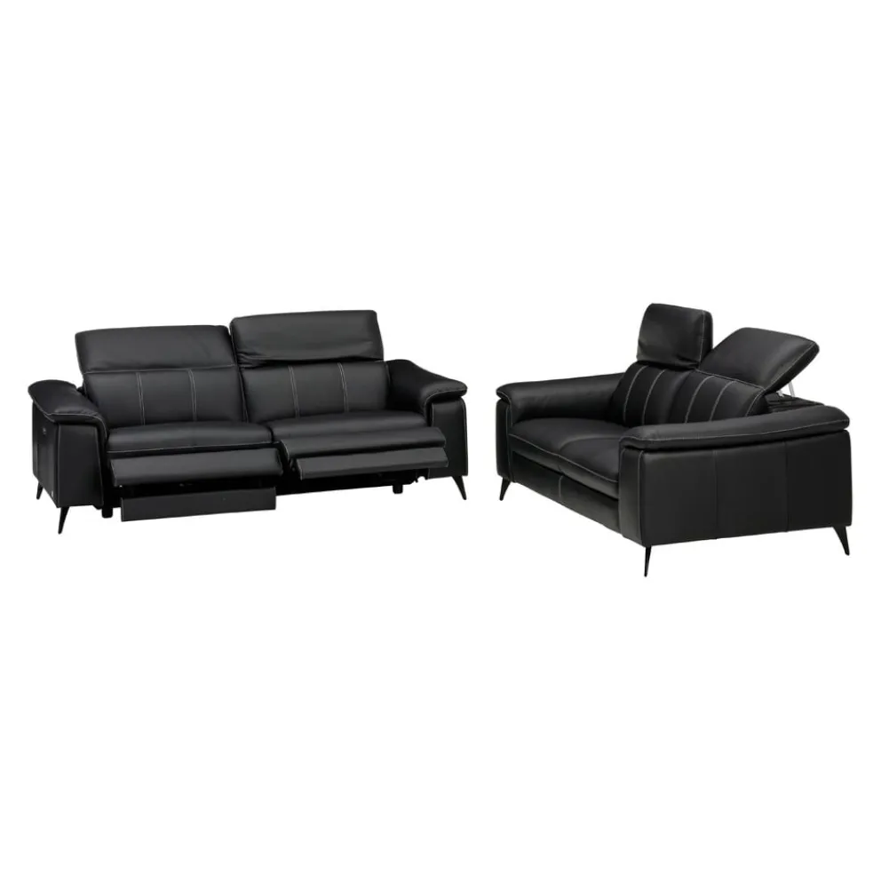 Calia Italia Einzelsofa Panarea Kat. 15, Suave 1500 nero Best