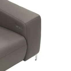 Pure Home Lifestyle Einzelsofa Pure 902 Exklusiv grau Clearance