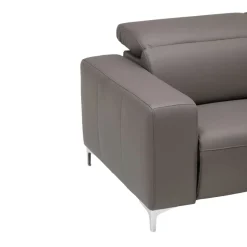 Pure Home Lifestyle Einzelsofa Pure 902 Exklusiv grau Clearance