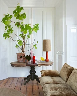 HKliving Einzelsofa Retro dunkelbraun Best