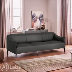 Johann Jakob Einzelsofa Sally LK 60 Z77/99 black Best