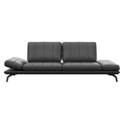 FLEXLUX Einzelsofa Tropea schwarz
