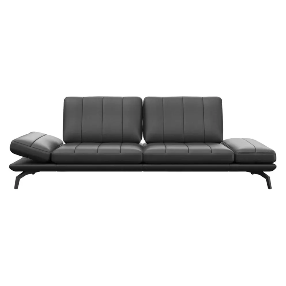 FLEXLUX Einzelsofa Tropea schwarz