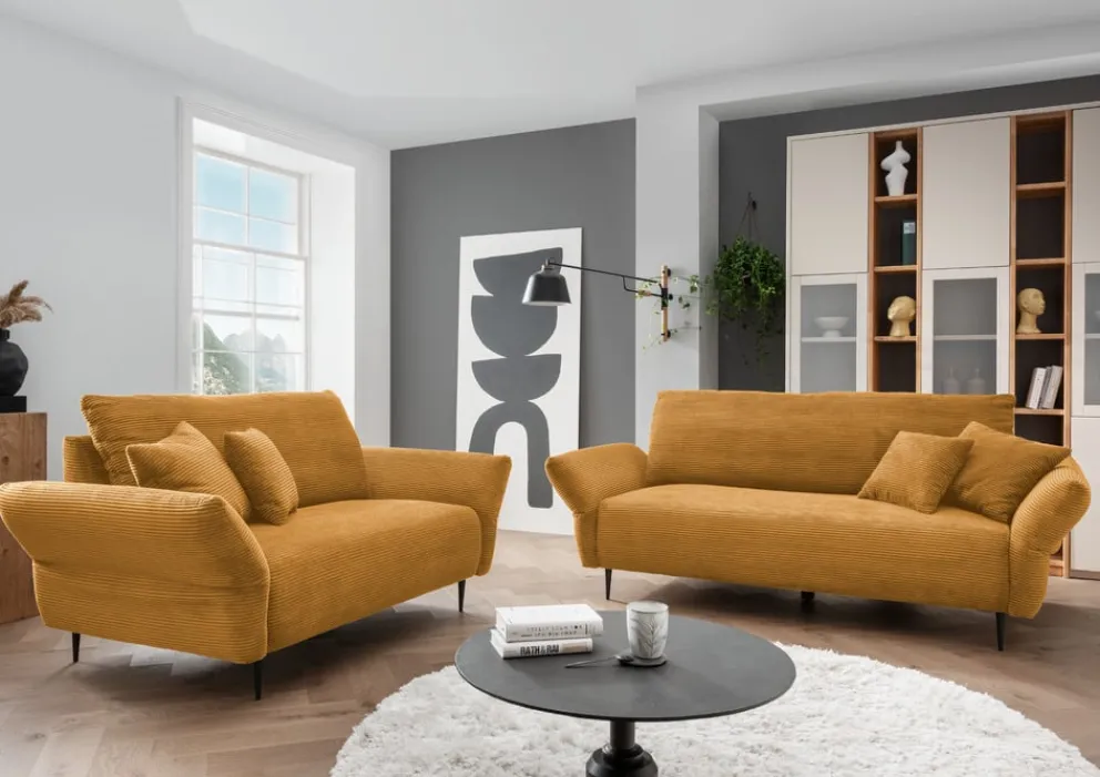 Livetastic Einzelsofa Vanilla gold Clearance