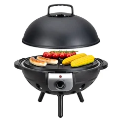 Nouvel Elektrogrill Big Globe schwarz Discount