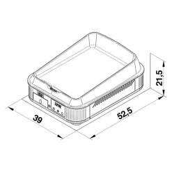 ENO Planchas Elektrogrill Enosign 40 silber Sale