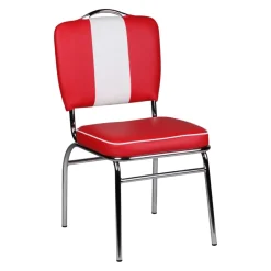 MID.YOU Essstuhl American Diner rot, weiss Sale