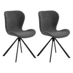MID.YOU Essstuhl Batilda-A1 anthrazit Discount