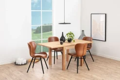 MID.YOU Essstuhl Batilda-A1 braun Discount