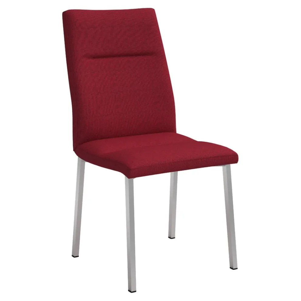 seetalswiss Essstuhl Eva Nemi Melange 1216 Dunkelrot