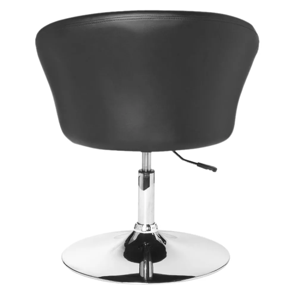 MID.YOU Essstuhl Leder-Optik schwarz Clearance