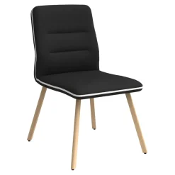 seetalswiss Essstuhl Linda Genua schwarz 0500 Online