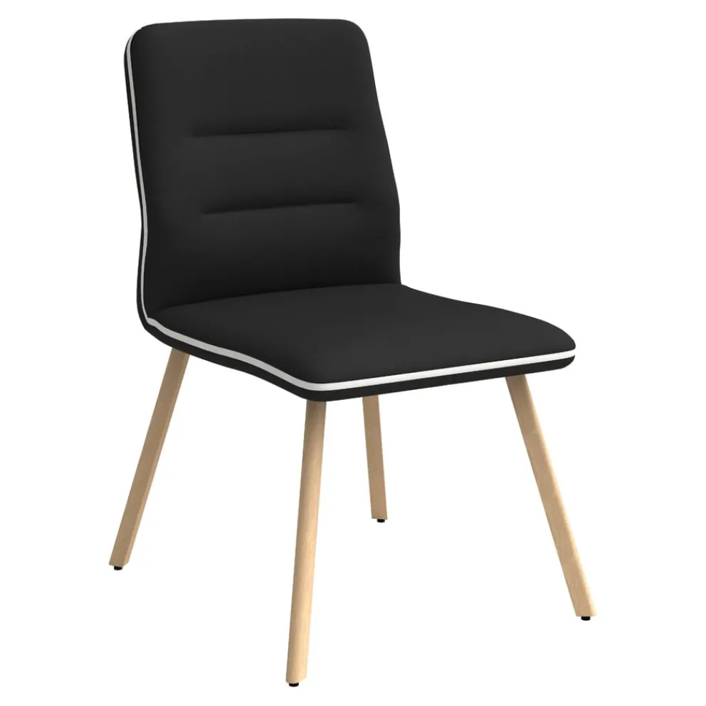 seetalswiss Essstuhl Linda Genua schwarz 0500 Online