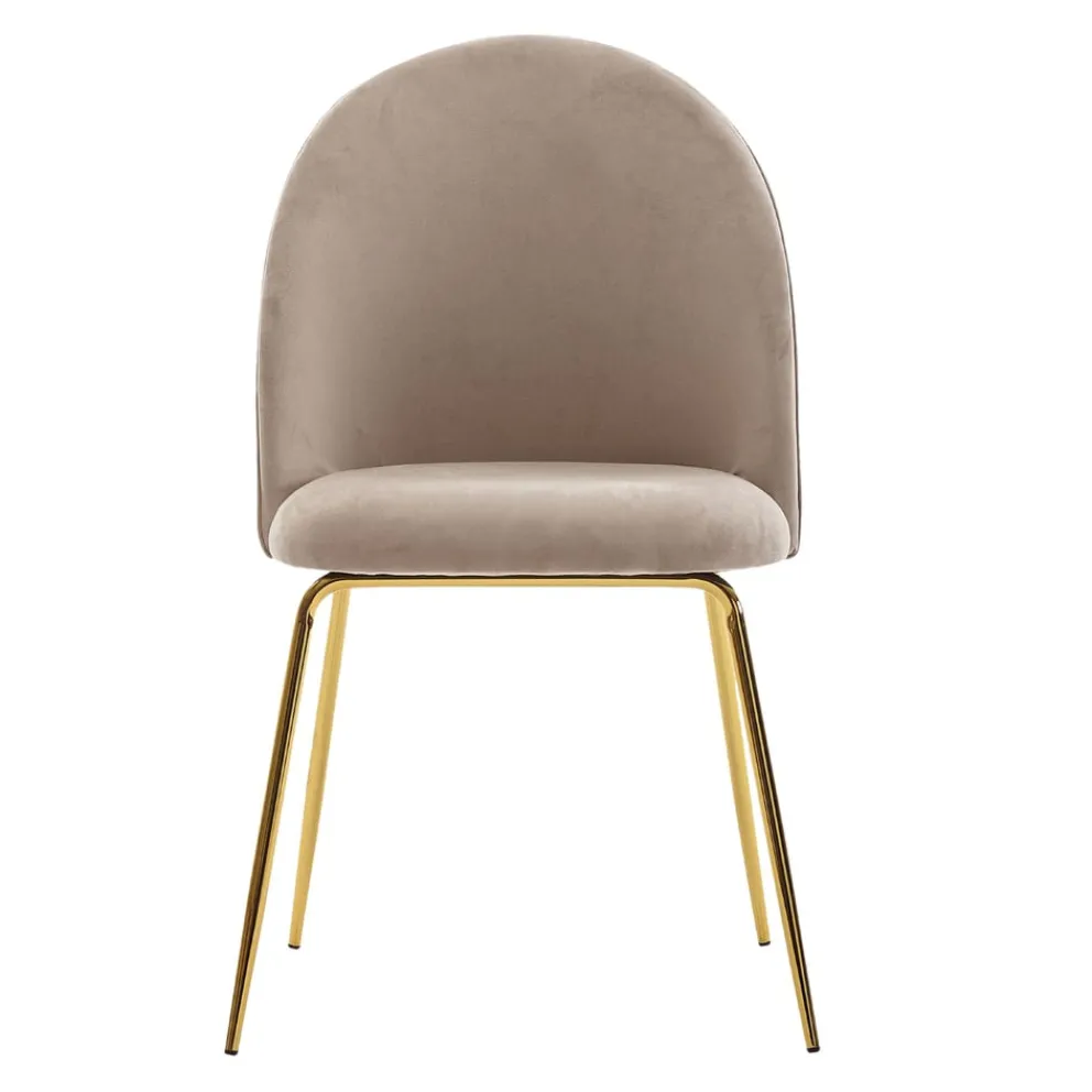 MID.YOU Essstuhl Samt beige Hot