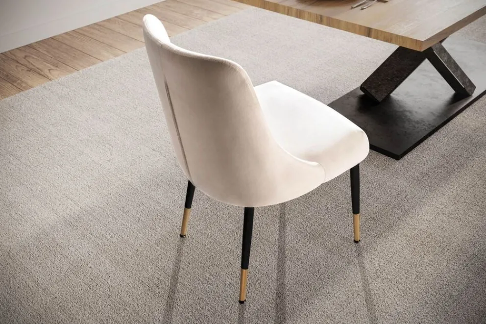 MID.YOU Essstuhl Samt beige Sale
