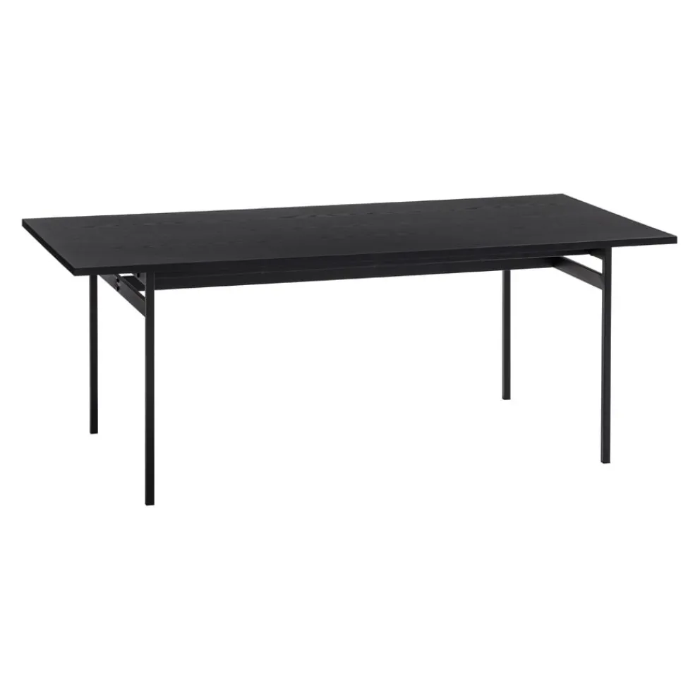 Lomoco Esstisch Angus eschefarbig, schwarz Outlet