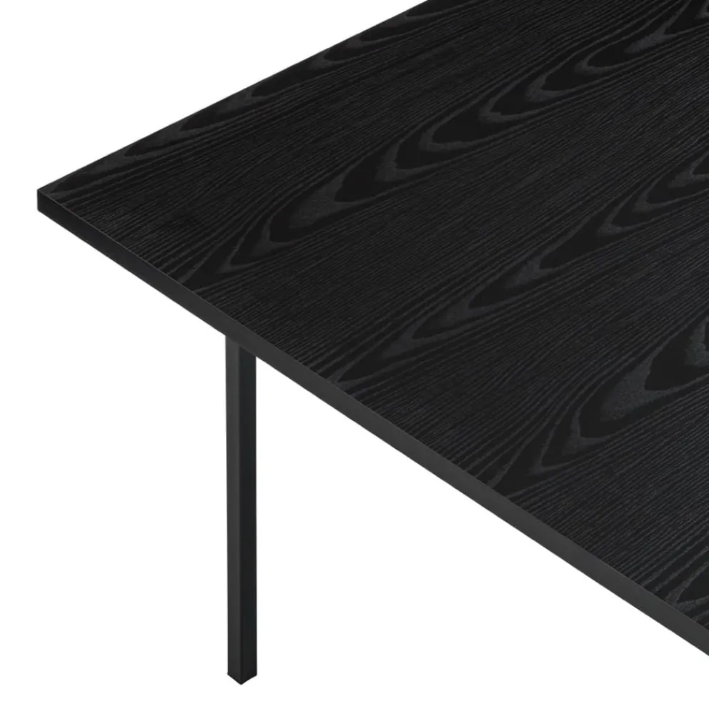 Lomoco Esstisch Angus eschefarbig, schwarz Outlet