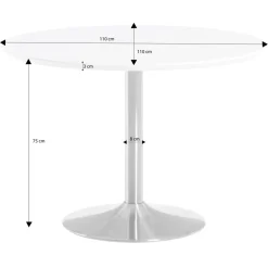 one Esstisch Basic 5.2 weiss New