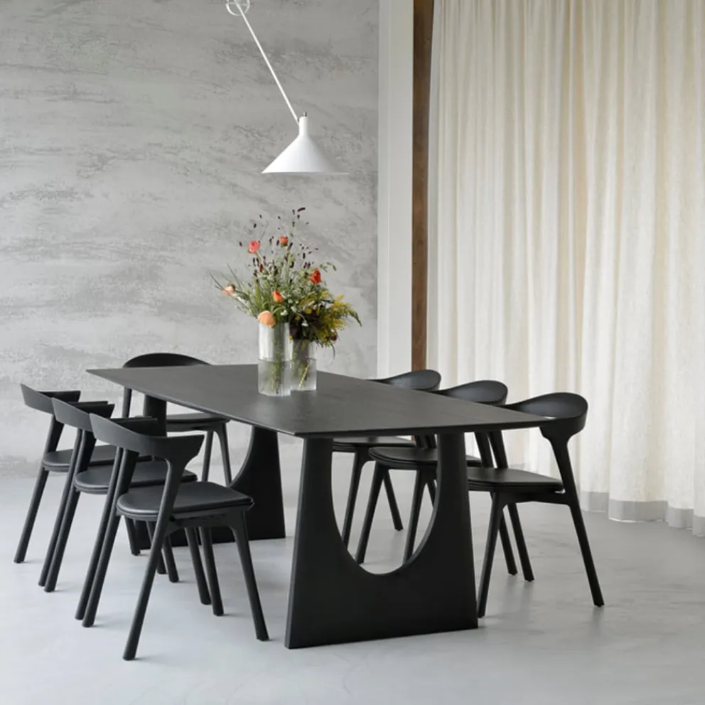 Ethnicraft Esstisch Geometric schwarz New
