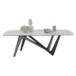 Dieter Knoll Esstisch Noha weiss Clearance