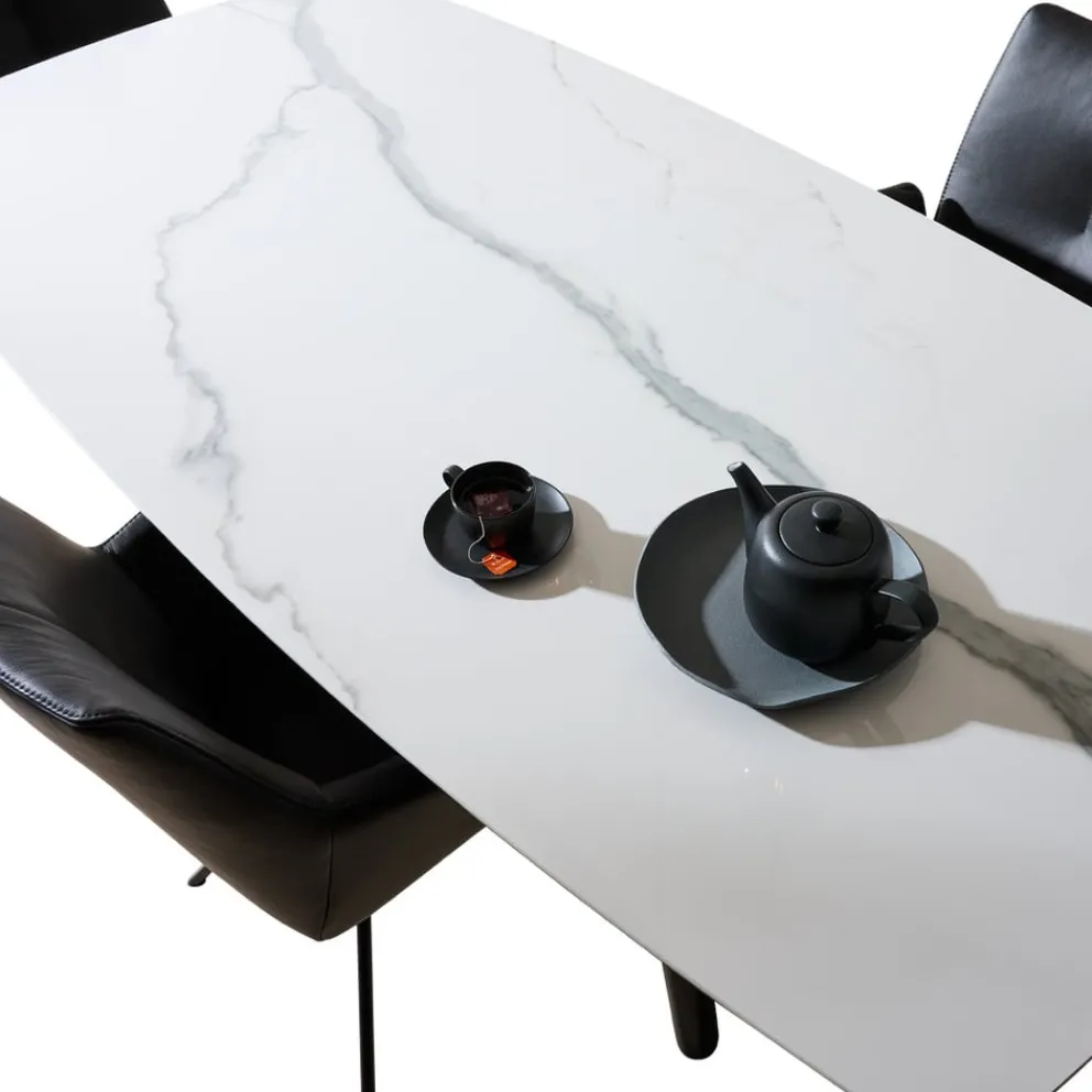 Dieter Knoll Esstisch Noha weiss Clearance