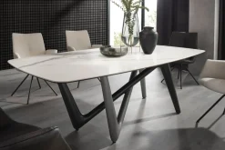 Dieter Knoll Esstisch Noha weiss Clearance
