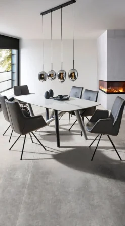 Dieter Knoll Esstisch Noha weiss Clearance