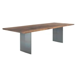 Riva 1920 Esstisch Sky-Natura eichefarbig, ferro laccato irondust Discount