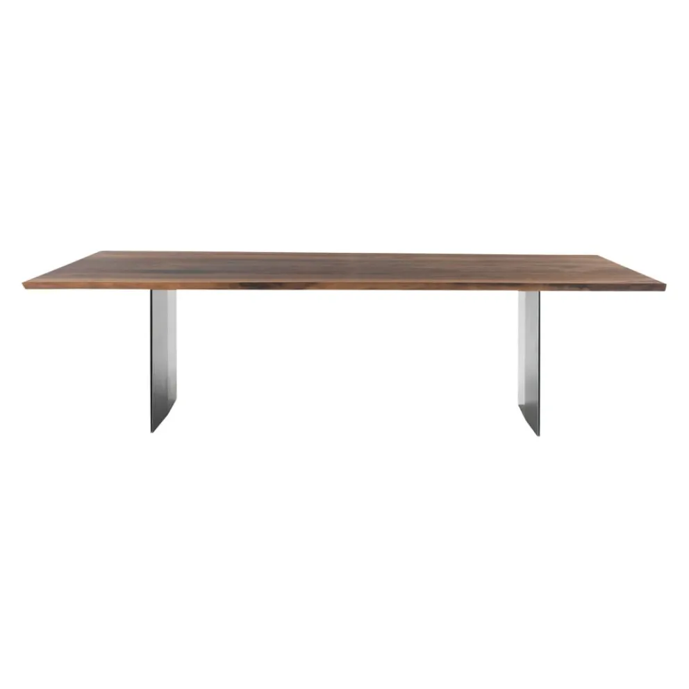 Riva 1920 Esstisch Sky-Natura eichefarbig, ferro laccato irondust Discount