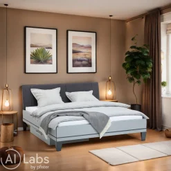 Moderano Etagenbett Lattenrost System One hellgrau New