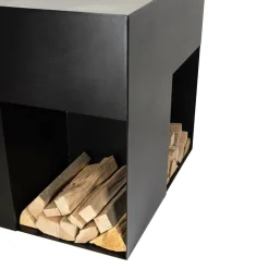 Nouvel Feuerschale & Grill Cubo Pro schwarz Best