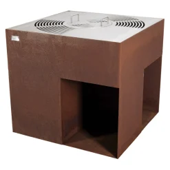 Nouvel Feuerschale & Grill Cubo Pro rostrot