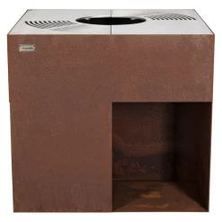 Nouvel Feuerschale & Grill Cubo Pro rostrot