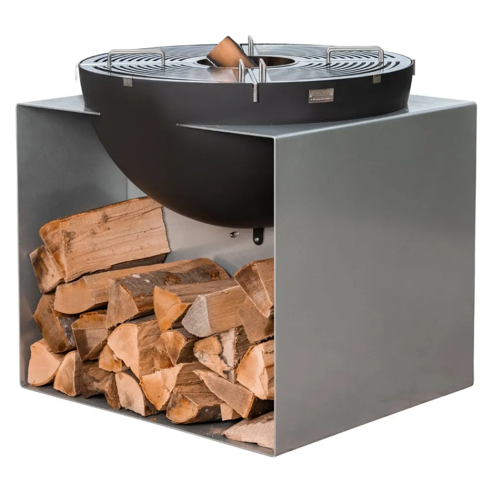 Nouvel Feuerschale & Grill Olympia80 schwarz, silber Outlet