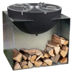 Nouvel Feuerschale & Grill Olympia80 schwarz, silber Outlet